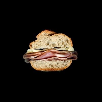 This is a scanned sandwich