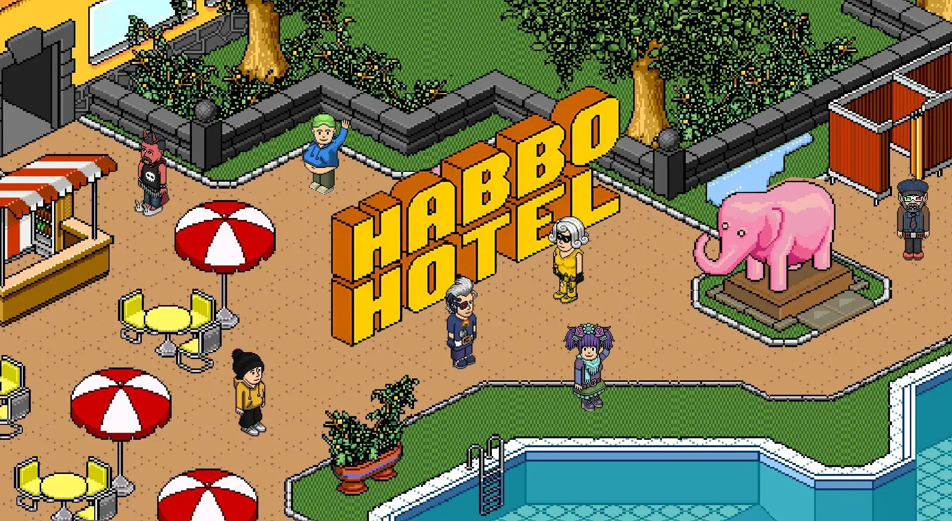 Habbo Hotel: The Cozy Chaos of a Pixel World